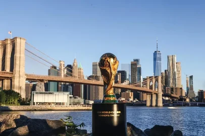 FIFA / Divulgação Copa do Mundo 2026 vai ser nos Estados Unidos, México e Canadá.<!-- NICAID(16125821) -->