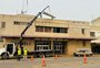 Começam as obras de restauração no telhado do Aeroporto Hugo Cantergiani, em Caxias do Sul