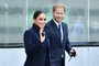 The Duke And Duchess Of Sussex Visit One World Observatory With NYC Mayor Bill De BlasioNEW YORK, NEW YORK - SEPTEMBER 23: Meghan, Duchess of Sussex and Prince Harry, Duke of Sussex pose at One World Observatory on September 23, 2021 in New York City.   Roy Rochlin/Getty Images/AFP (Photo by Roy Rochlin / GETTY IMAGES NORTH AMERICA / Getty Images via AFP)Editoria: ACELocal: New YorkIndexador: ROY ROCHLINSecao: celebrityFonte: GETTY IMAGES NORTH AMERICA<!-- NICAID(14896861) -->