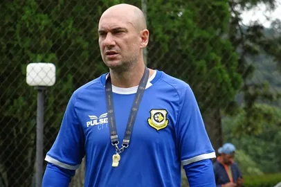 Gabriel Goto / São Bernardo FC/Divulgação Técnico Márcio Zanardi.<!-- NICAID(16181270) -->
