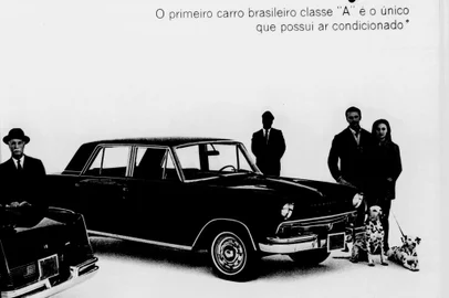 Willys Itamaraty, primeiro carro com ar-condicionado no Brasil. Lançado em 1966 e na linha de produção em 1967.<!-- NICAID(14957997) -->