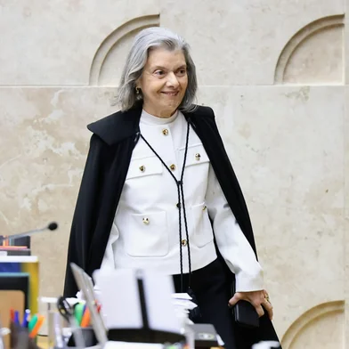 Sessão Plenária no STF - 27/11/2024Ministra Cármem Lúcia em Sessão Plenária no STF. Foto: Antonio Augusto/ STF<!-- NICAID(16121773) -->