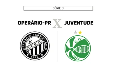 Arte Pioneiro / Reprodução Operário-PR x Juventude pela Série B - primeiro turno<!-- NICAID(16248404) -->
