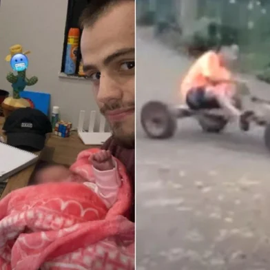 Nasceu no último sábado, em Gaspar, no Vale do Itajaí, em Santa Catarina, a primeira filha de Marcos Martinelli, conhecido nacionalmente como o “Marco Véio” do meme do carrinho de rolimã. Aos 23 anos, Marcos celebrou nas redes sociais a chegada de Heloísa, sua primeira filha com a companheira.<!-- NICAID(16091806) -->