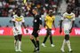French referee Clement Turpin (2nd L) shows a yellow card to Senegal's midfielder #05 Idrissa Gana Gueye (L) during the Qatar 2022 World Cup Group A football match between Ecuador and Senegal at the Khalifa International Stadium in Doha on November 29, 2022. (Photo by OZAN KOSE / AFP)Editoria: SPOLocal: DohaIndexador: OZAN KOSESecao: soccerFonte: AFPFotógrafo: STF<!-- NICAID(15284968) -->
