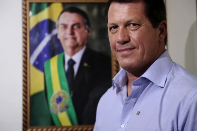 CAXIAS DO SUL, RS, BRASIL, 28/01/2021 - Fotos de Sandro Fantinel, vereador eleito pelo Patriotas. (Marcelo Casagrande/Agência RBS)<!-- NICAID(14701320) -->