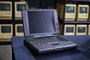 Core collection: Apple archive goes under the hammerThe Apple Computer Powerbook 5300ce from 1995, a first generation PowerBook laptop using the PowerPC processor, on display at Julien's Auctions on February 22, 2023 in Gardena, California ahead of "The Apples" auction scheduled for March 10, 2023 at Julien's Auctions in Beverly Hills. - A collection of nearly half a century of computers that trace the evolution of one of the world's most influential companies is going under the hammer in California next month.Aficionados of Steve Jobs' groundbreaking firm will be able to get their hands on a suite of devices that showcase how Apple became a household name. (Photo by Frederic J. BROWN / AFP)Editoria: SCILocal: GardenaIndexador: FREDERIC J. BROWNSecao: financial and business serviceFonte: AFPFotógrafo: STF<!-- NICAID(15357822) -->