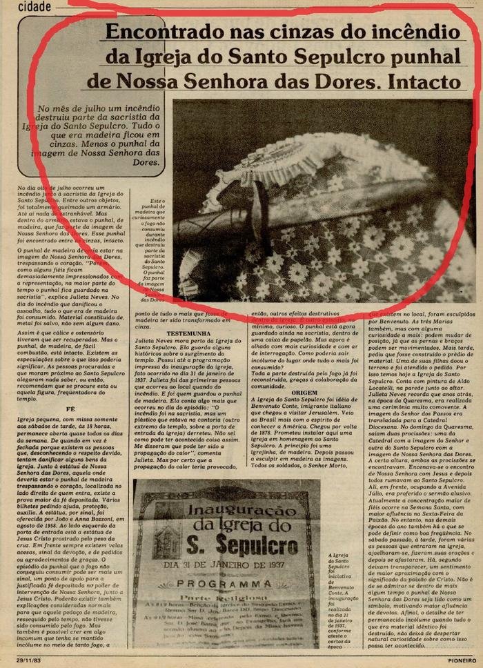 Jornal Pioneiro / Reprodução Jornal Pioneiro / Reprodução