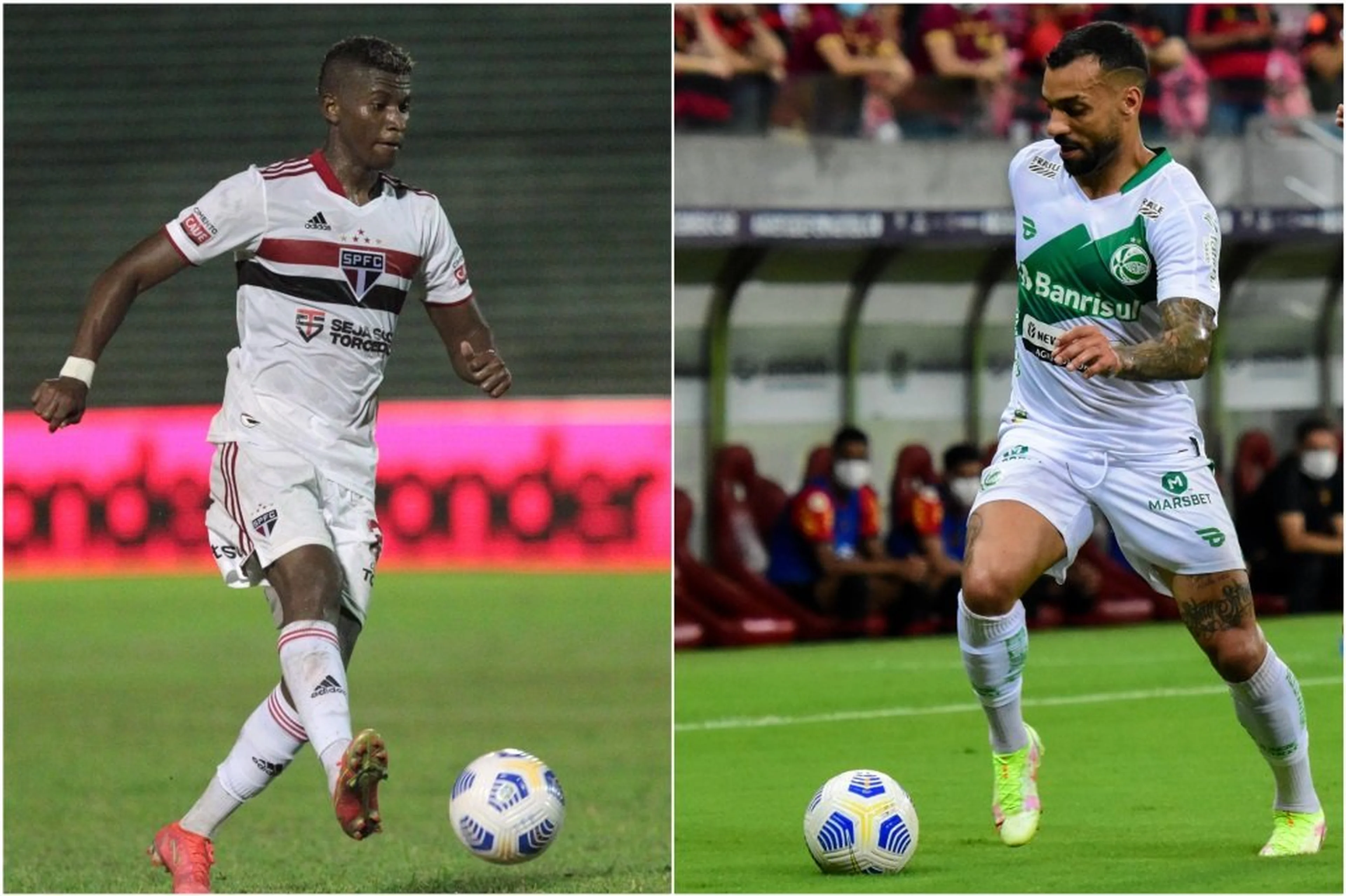 Montagem sobre fotos de Divulgação/Rubens Chiri, São Paulo, e Gabriel Tadiotto, Juventude