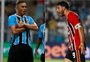 São Paulo e Grêmio têm confronto de centroavantes em grandes fases