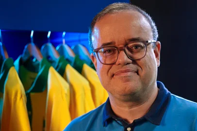 Everaldo Marques é escalado para narrar os jogos da Seleção Brasileira na Copa do MundoGlobo/ João Cotta<!-- NICAID(16268112) -->