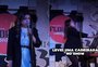 Comediante é agredida com cadeirada durante show em Florianópolis; veja vídeo