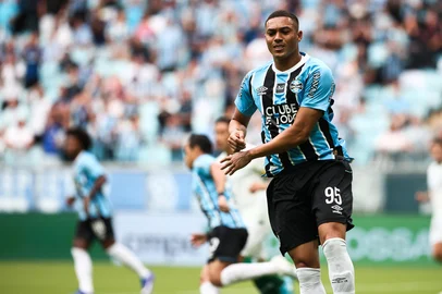 PORTO ALEGRE, RS, BRASIL, 15-02-2026. GREMIO X JUVENTUDE pelo gauchão 2026. Foto Jonathan Heckler/agência RBS<!-- NICAID(16225935) -->