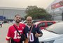 De Guaporé a São Paulo: pai e filho viajam juntos para assistir ao jogo da NFL