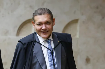 Kássio Nunes Marques e Cristiano Zanin, ministros do Supremo Tribunal Federal (STF).<!-- NICAID(16243939) -->