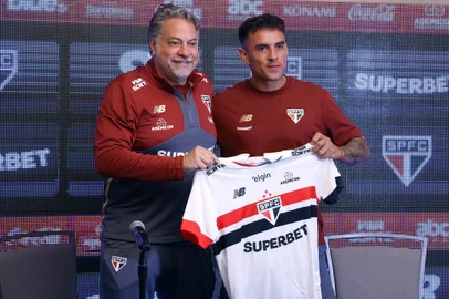 Enzo Díaz, futebol, São Paulo FC