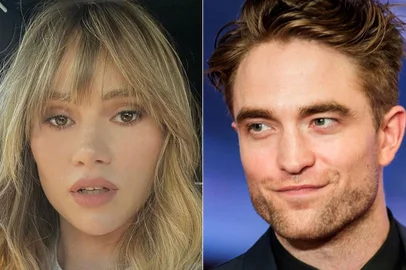 Suki Waterhouse relembra primeiro encontro com o marido, Robert Pattinson.<!-- NICAID(15804054) -->