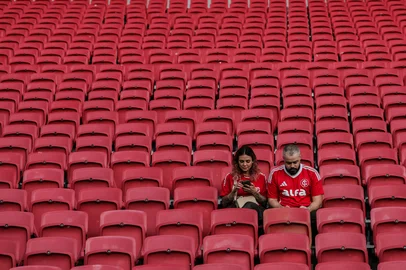 PORTO ALEGRE, RS, BRASIL, 01-10-2025: Pré-jogo - Internacional x Corinthias. O duelo é válido pela 26ª rodada do Campeonato Brasileiro. Foto: Renan Mattos / Agência RBS<!-- NICAID(16137233) -->