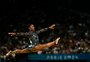 Simone Biles volta a competir nos Jogos Olímpicos