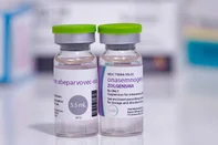 Calgary, Alberta. Canada. Jan 27, 2021. The most expensive medication in the world. Onasemnogene Abeparvovec-Xioi Zolgensma, sold under the brand name Zolgensma, is a gene therapy medication used to treat spinal muscular atrophy. Foto: oasisamuel / stock.adobe.comFonte: 408920541<!-- NICAID(15289163) -->