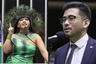 A Polícia Legislativa precisou intervir após bate-boca entre os deputados federais Célia Xakriabá (PSOL-MG) e Kim Kataguiri (União-SP) durante a votação que aprovou a nova Lei Geral do Licenciamento Ambiental na madrugada desta quinta-feira (17).<!-- NICAID(16082185) -->
