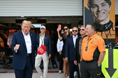 Donald Trump, Zak Brown, Fórmula-1