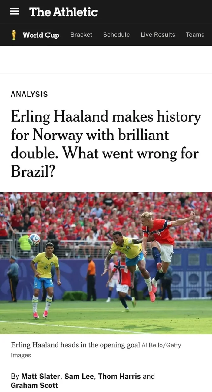 Reprodução / The Athletic