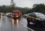 Colisão frontal entre carro e Kombi deixa 10 pessoas feridas na BR-386, em Montenegro
