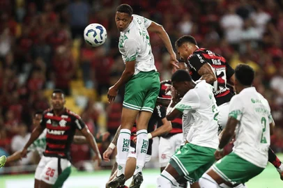 Flamengo x Juventude pela 4ª rodada do Brasileirão 2025.Indexador: Gilvan de Souza / Flamengo<!-- NICAID(16018800) -->