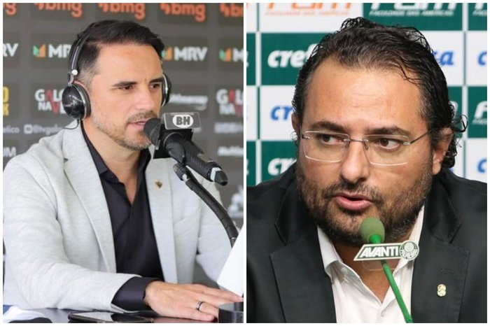 Rodrigo Caetano e Alexandre Mattos: candidatos à presidência do Grêmio prometem executivos fortes