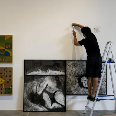 PORTO ALEGRE, RS, BRASIL, 08.01.2025: Ocre Galeria reabre no 4º Distrito. Foto: Camila Hermes/Agencia RB<!-- NICAID(15950321) -->