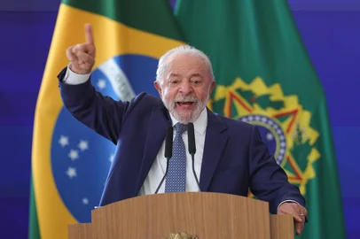 Marcelo Camargo / Agência Brasil Brasília (DF), 12/05/2026 - O presidente da República, Luiz Inácio Lula da Silva, discursa durante cerimônia de lançamento do Programa Brasil Contra o Crime Organizado e de anúncio de medidas voltadas à seguraçaa pública.Foto: Marcelo Camargo / Agência Brasil<!-- NICAID(16283632) -->