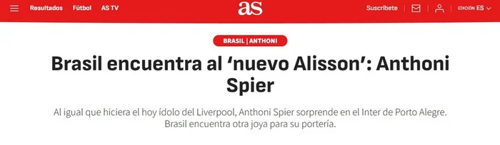 AS / Reprodução