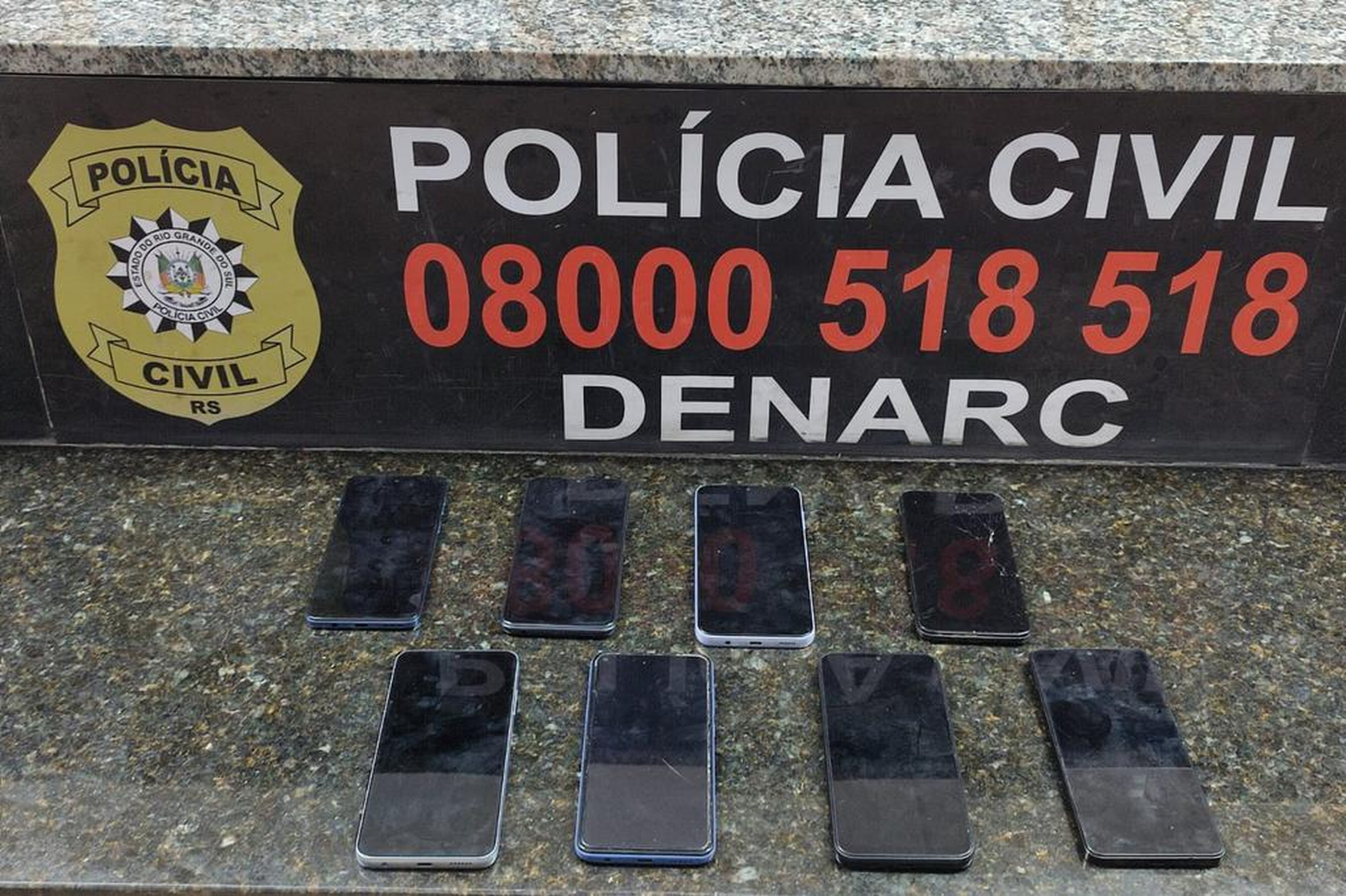 Polícia Civil / Denarc/Divulgação