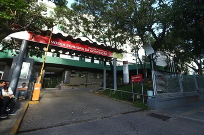 PORTO ALEGRE, RS, BRASIL, 26/02/2020: Hospital Conceição é referência para o tratamento de possíveis casos de coronavírus no RS<!-- NICAID(14432579) -->