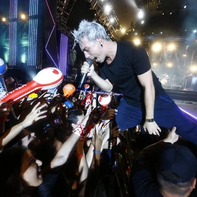 Show do NX Zero no Planeta Atlântida 2013.<!-- NICAID(9104831) -->