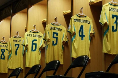 13/06/2026 - Vestiário de Brasil x Marrocos pela Copa do Mundo 2026<!-- NICAID(16305784) -->