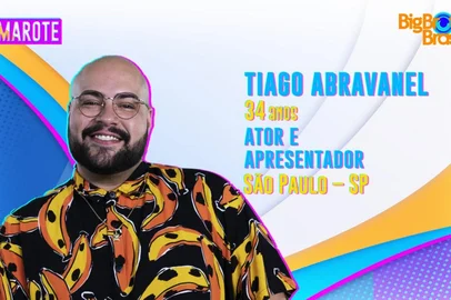 Tiago Abravanel é mais um integranet do grupo Camarote do "BBB 22"<!-- NICAID(14990760) -->