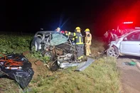 Três jovens argentinos morrem em acidente na RS-324, em Casca<!-- NICAID(16245249) -->