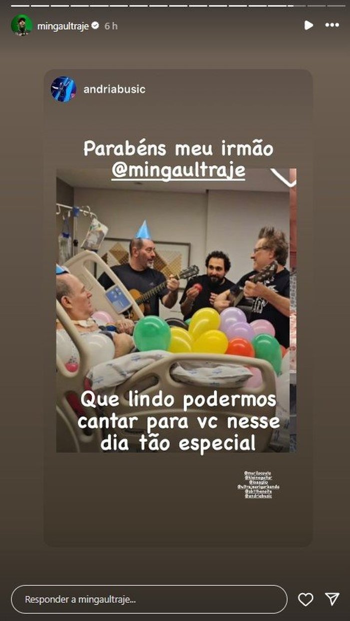 Reprodução / @mingaultraje / Instagram