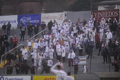CAXIAS DO SUL, RS, BRASIL, 25/06/2022 - SER Caxias e São Luiz se enfrentam as 15 horas no Estádio Centenário. Jogo válido pela 11ª rodada da primeira fase do Brasileirão da série D. (Marcelo Casagrande/Agência RBS)<!-- NICAID(15132778) -->