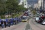 Porto Alegre, RS, Brasil, 03-10-2023: Manifestação de policiais civis reivindica reajuste salarial. Foto: Mateus Bruxel/Agência RBSIndexador: Andre Avila<!-- NICAID(15558512) -->