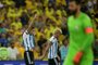 Argentina's defender Nicolas Otamendi (L) celebrates after scoring during the 2026 FIFA World Cup South American qualification football match between Brazil and Argentina at Maracana Stadium in Rio de Janeiro, Brazil, on November 21, 2023. (Photo by CARL DE SOUZA / AFP)Editoria: SPOLocal: Rio de JaneiroIndexador: CARL DE SOUZASecao: soccerFonte: AFPFotógrafo: STF<!-- NICAID(15604951) -->