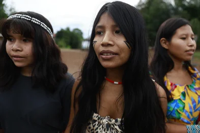 Santo Ângelo, RS, Brasil — Especial Missões 400 anos. A aldeia Tekoá Pyaú, da etnia Guarani Mbyá, mantém no interior do município práticas, língua e modos de vida que reafirmam a presença indígena viva no território missioneiro.Indexador: jeff botega<!-- NICAID(16273706) -->