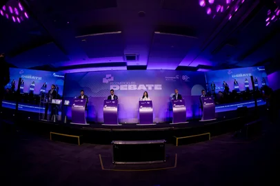 Debate da Fecomércio entre os pré-candidatos a governador<!-- NICAID(16248756) -->