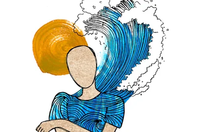 Ilustração de Deise Lume para a crônica "Tsunami", de Pedro Guerra, a ser publicada na edição dos dias 14 e 15 de junho, no caderno Almanaque.<!-- NICAID(16058053) -->