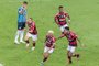 FLAMENGO X GRÊMIORJ - COPA DO BRASIL/FLAMENGO X GRÊMIO - ESPORTES - De Arrascaeta, do Flamengo, comemora o seu gol na partida de volta entre Flamengo e Grêmio válida pelas semifinais   da Copa do Brasil 2023, no Estádio do Maracanã, na zona norte do Rio de Janeiro, na noite desta quarta-feira (16).    16/08/2023 - Foto: MAGA JR/AGÊNCIA F8/ESTADÃO CONTEÚDOEditoria: ESPORTESLocal: RIO DE JANEIROIndexador: MAGA JRFonte: AgÃªncia F8Fotógrafo: AGÊNCIA F8<!-- NICAID(15512568) -->