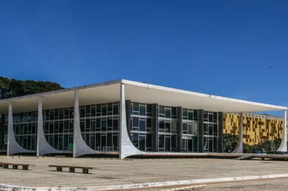 BrasÃ­lia - 22.05.2023 - Foto da Fachada do Supremo Tribunal Federal, em BrasÃ­lia. Foto: AntÃ´nio Cruz/ AgÃªncia Brasil<!-- NICAID(15692520) -->