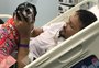 Vira-lata Princesa visita o tutor no Hospital Mãe de Deus, em Porto Alegre, e atrai atenções
