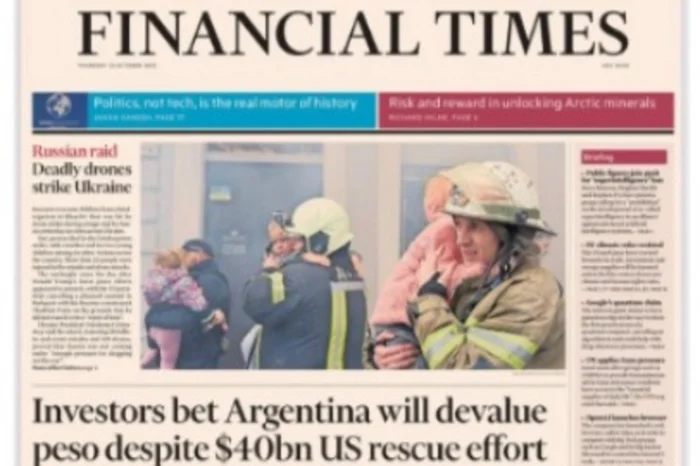 Financial Times / Reprodução Financial Times / Reprodução
